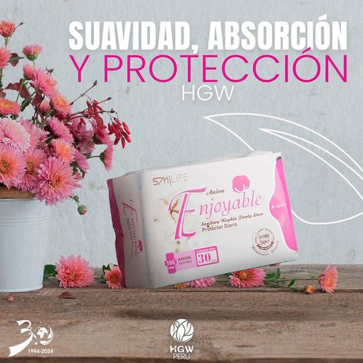 Protectores Diarios Con Aniones SMILIFE de HGW
